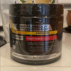 Beachbody Energize Fruit Punch Unopened